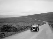MG TA of RA MacDermid, winner of a bronze award at the MCC Torquay Rally, July 1937. Artist: Bill Brunell