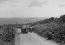 MG TA of WJ Green competing in the MCC Torquay Rally, 1938. Artist: Bill Brunell