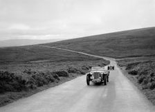 MG TAs of HK Crawford and JES Jones competing at the MCC Torquay Rally, July 1937. Artist: Bill Brunell