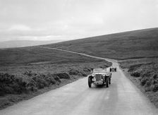 MG TAs of HK Crawford and JES Jones competing at the MCC Torquay Rally, July 1937. Artist: Bill Brunell