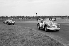 MGA Twin Cam, Dixon. 1959 Silverstone 6 hour. Creator: Unknown