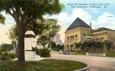 MH de Young Memorial Museum, Golden Gate Park, San Francisco, California, USA, 1926