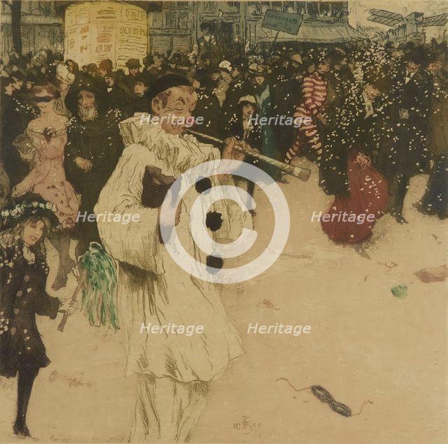 Mi-Carême au Carnaval de Paris, 1909.