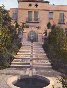 "Mi Suen~o," Herbert Coppell house, 1245 South Grand Avenue, Pasadena, California, 1917. Creator: Frances Benjamin Johnston