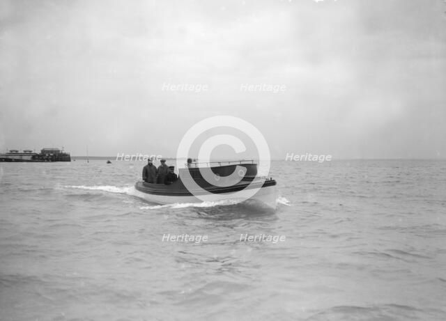 Mitcham 35ft steel motor launch. Creator: Kirk & Sons of Cowes.