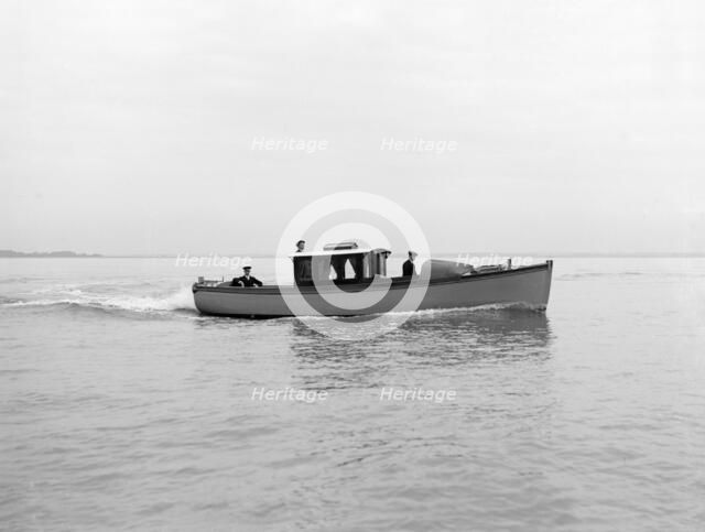 Mitcham cabin cruiser, 1914. Creator: Kirk & Sons of Cowes.