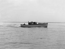Mitcham cabin cruiser, 1914. Creator: Kirk & Sons of Cowes