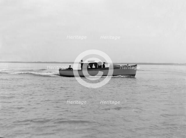Mitcham cabin cruiser, 1914. Creator: Kirk & Sons of Cowes.