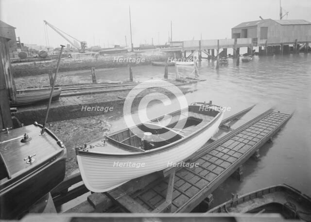 Mitcham launch, 1913. Creator: Kirk & Sons of Cowes.