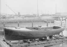 Mitcham launch on slipway, 1913. Creator: Kirk & Sons of Cowes