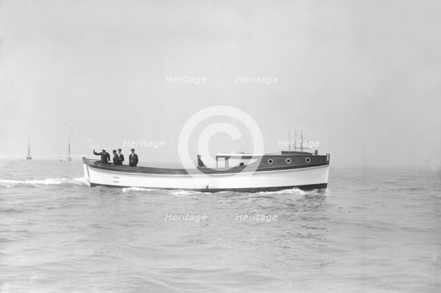 Mitcham motor launch, 1911. Creator: Kirk & Sons of Cowes.