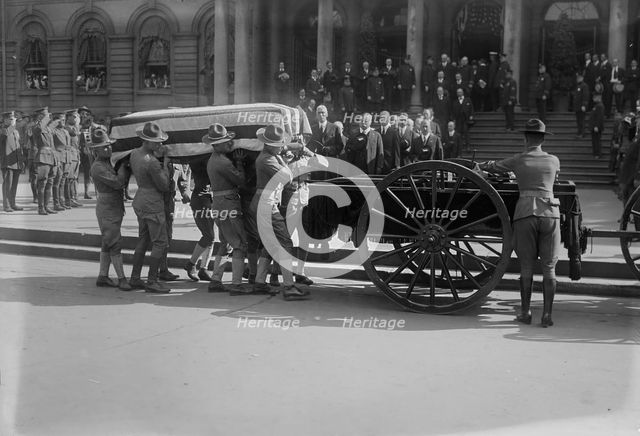 Mitchel Funeral, 1918. Creator: Bain News Service.