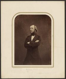 Mitchell, F.L.S., Sec. of Zoological Society, about 1855. Creator: Maull & Polyblank