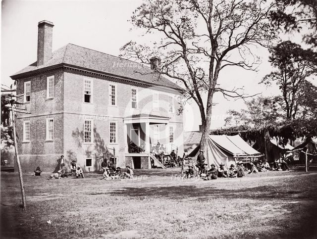 [Mitchell's Plantation, Hopewell, Virginia], 1863-64. Creator: Unknown.