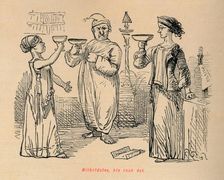 Mithridates, his rash Act 1852. Artist: John Leech