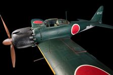 Mitsubishi A6M5 Reisen (Zero Fighter) Model 52 ZEKE, 1943. Creator: Nakajima Aircraft Company