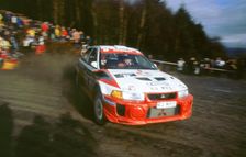 Mitsubishi Lancer Evo,Richard Burns,winner 1998 Network Q
