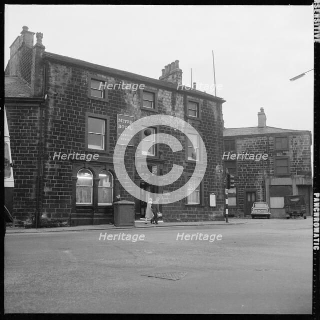Mitre Hotel, Accrington Road, Burnley, Lancashire, 1966-1974. Creator: Eileen Deste.
