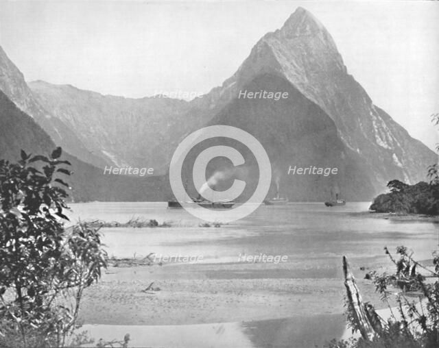 'Mitre Peak', 19th century. Artist: Unknown.