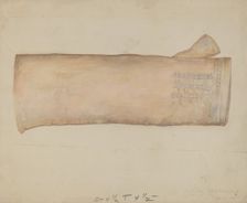 Mitt, c. 1937. Creator: Edna C. Rex