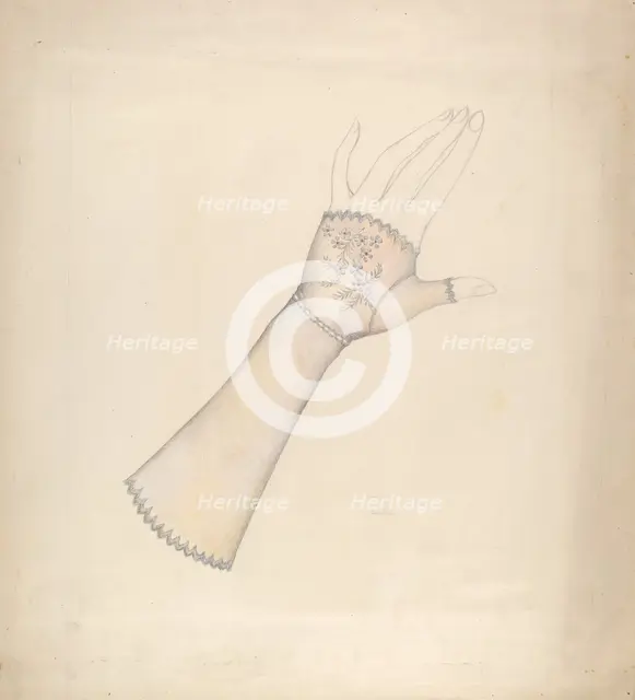 Mitt, c. 1938. Creator: Marie Alain.