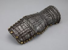 Mitten Gauntlet for the Left Hand, Germany, c. 1520. Creator: Unknown