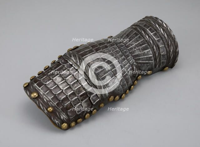 Mitten Gauntlet for the Left Hand, Germany, c. 1520. Creator: Unknown.