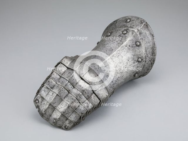 Mitten Gauntlet for the Left Hand, Italy, c. 1510/20. Creator: Unknown.