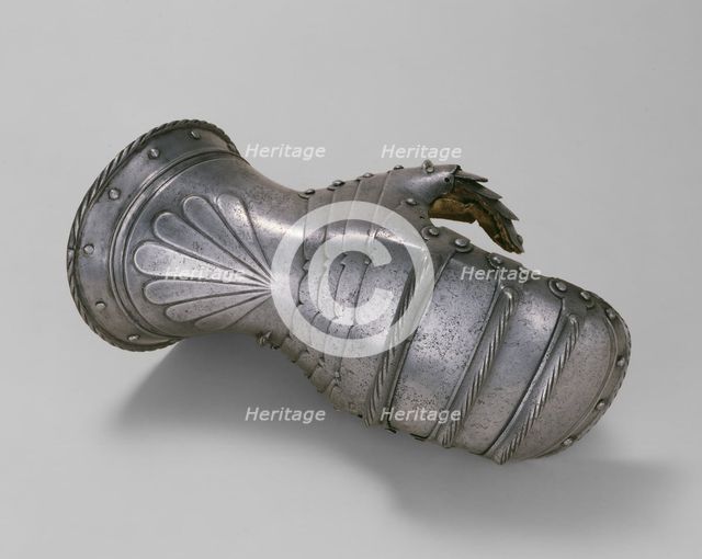 Mitten Gauntlet for the Right Hand, Innsbruck, c. 1530/40. Creator: Jörg Seusenhofer.