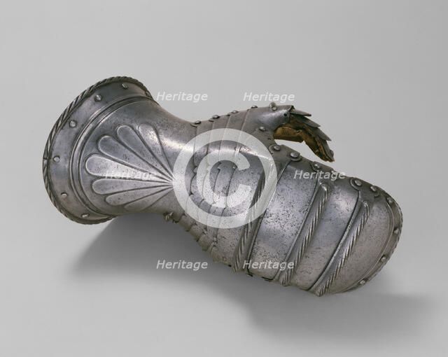 Mitten Gauntlet for the Right Hand, Innsbruck, c. 1530/40. Creator: Jörg Seusenhofer.
