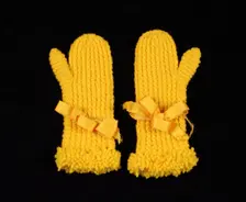 Mittens, American, 1880-89. Creator: Unknown