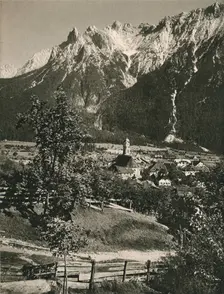 Mittenwald: Karwendel-Gebirge 1931. Artist: Kurt Hielscher
