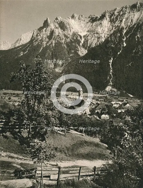 'Mittenwald: Karwendel-Gebirge', 1931. Artist: Kurt Hielscher.