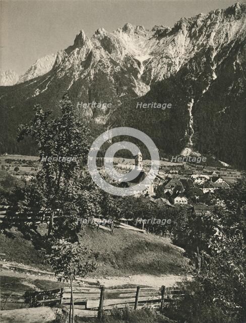 'Mittenwald: Karwendel-Gebirge', 1931. Artist: Kurt Hielscher.