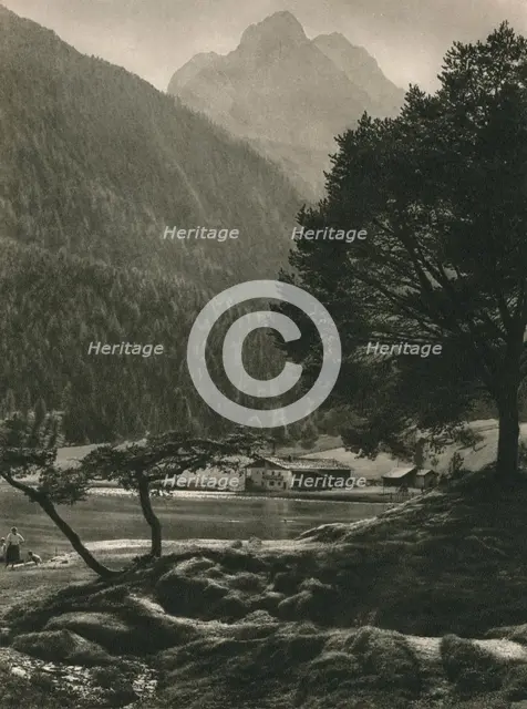 'Mittenwald: Lauteree - Wetterstein-Gebirge', 1931. Artist: Kurt Hielscher.