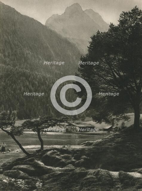 'Mittenwald: Lauteree - Wetterstein-Gebirge', 1931. Artist: Kurt Hielscher.