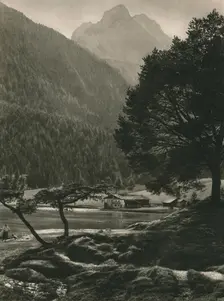 Mittenwald: Lauteree - Wetterstein-Gebirge 1931. Artist: Kurt Hielscher