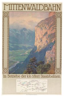 Mittenwald Railway, c. 1912. Creator: Jahn, Gustav (1879-1919)
