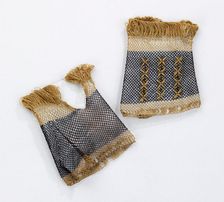 Mitts, American, 1875. Creator: Unknown