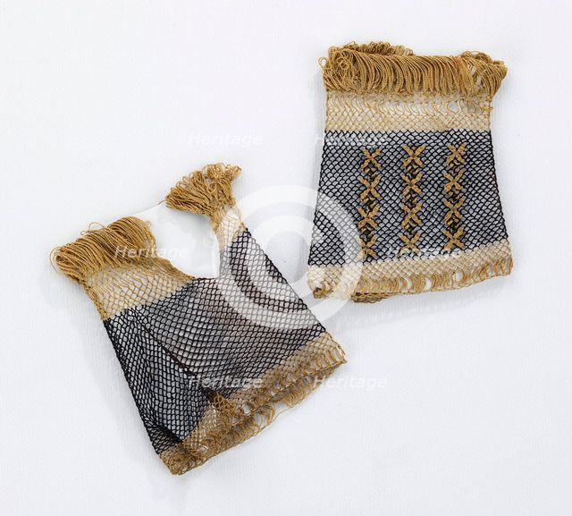 Mitts, American, 1875. Creator: Unknown.