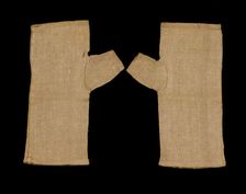 Mitts, American, second quarter 19th century. Creator: Unknown