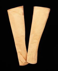 Mitts, British, ca. 1770. Creator: Unknown