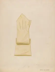Mitts, c. 1937. Creator: Francis Law Durand