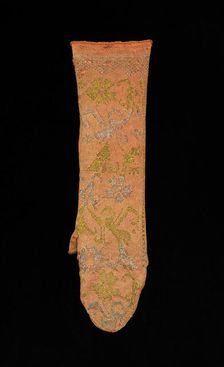 Mitts, European, late 17th century. Creator: Unknown