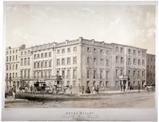 Mivart's Hotel, Brook Street, near Grosvenor Square, Westminster, London, c1850. Artist: Anon