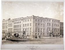 Mivart's Hotel, Brook Street, near Grosvenor Square, Westminster, London, c1850. Artist: Anon