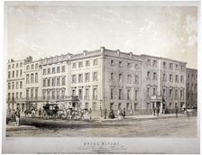 Mivart's Hotel, Brook Street, near Grosvenor Square, Westminster, London, c1850. Artist: Anon