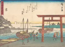 Miya, ca. 1838., ca. 1838. Creator: Ando Hiroshige