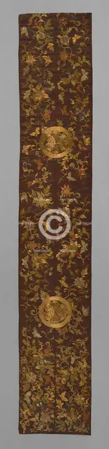 Mizuhiki (Temple Banner), Japan, Edo period (1615-1868), 1668/1703. Creator: Unknown.