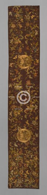 Mizuhiki (Temple Banner), Japan, Edo period (1615-1868), 1668/1703. Creator: Unknown.